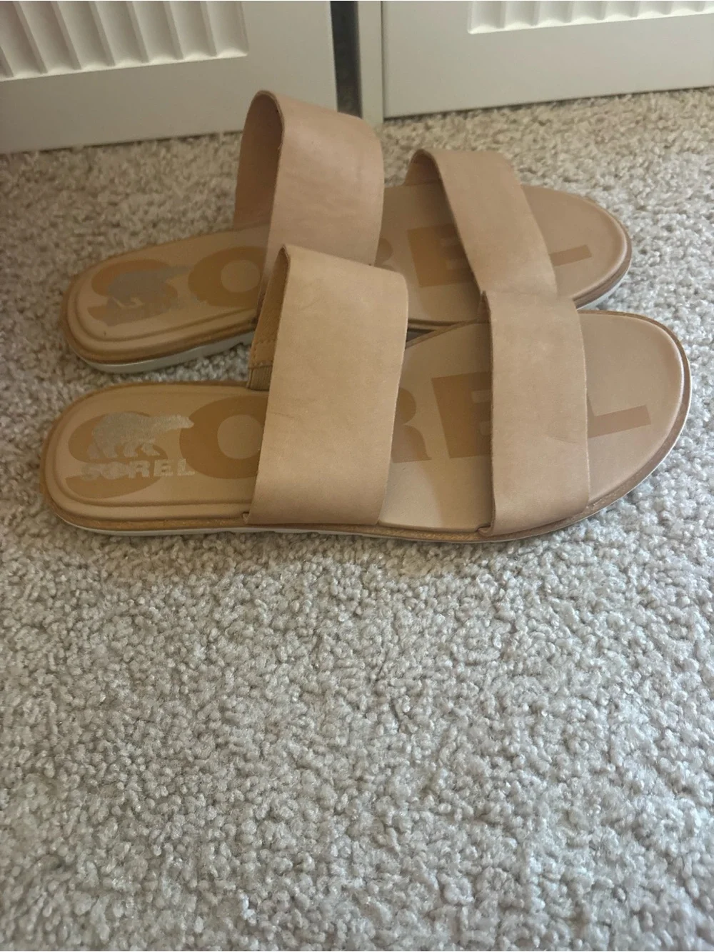 Sorel Ella ll slide nude women’s size 9